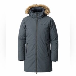 Eddie Bauer Gray Down Puffer Coat | Size 2XL | Men’s Winter Jacket